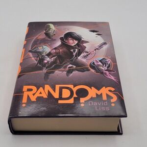 David Liss Randoms Hardcover First Edition 2015 Sci-Fi YA Novel First Print Good